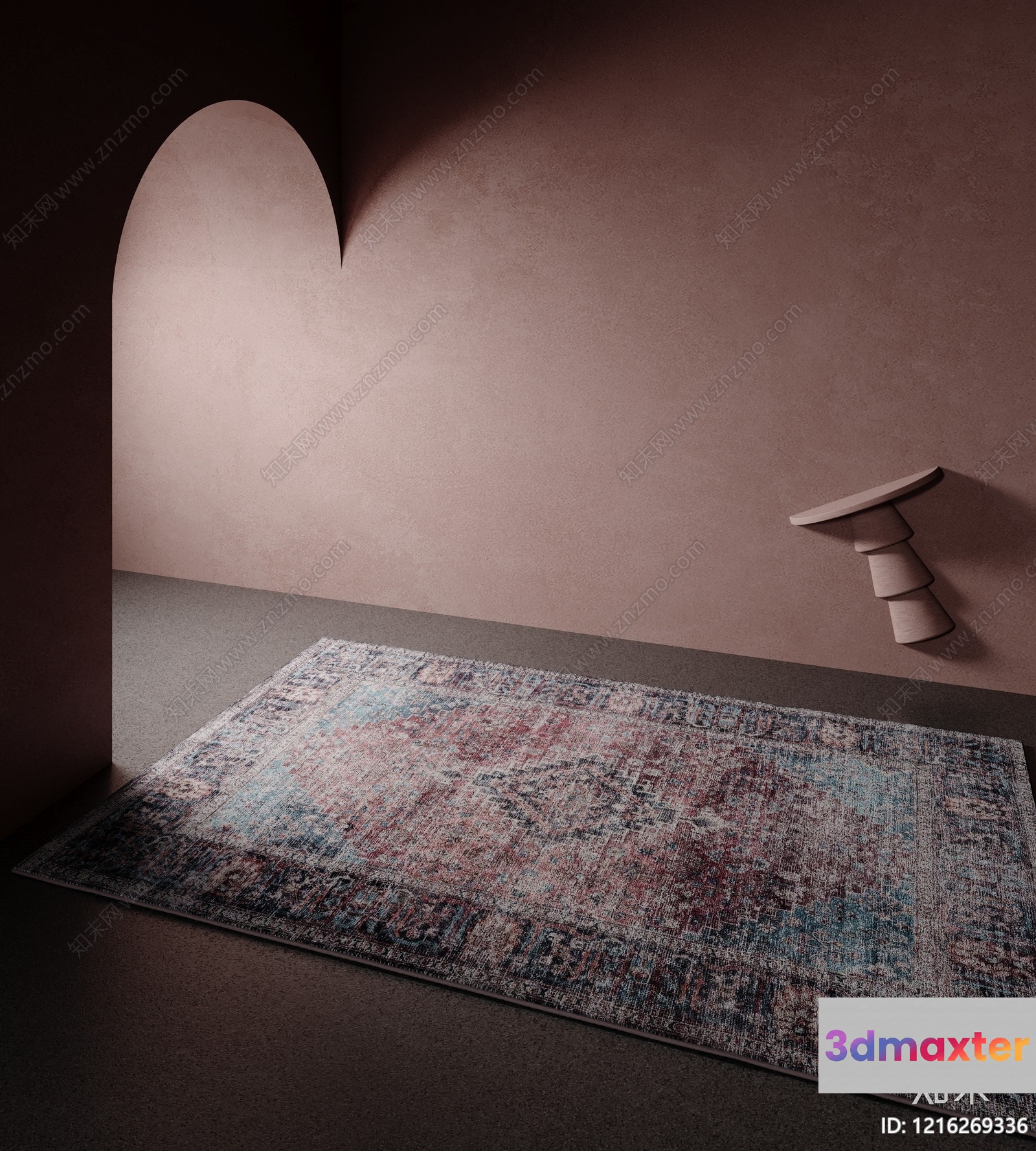 Modern Living Room 3D Model - 14785 - VRAY Render