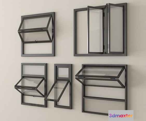 Metal Shelves 3D Model - 5392 - VRAY Render