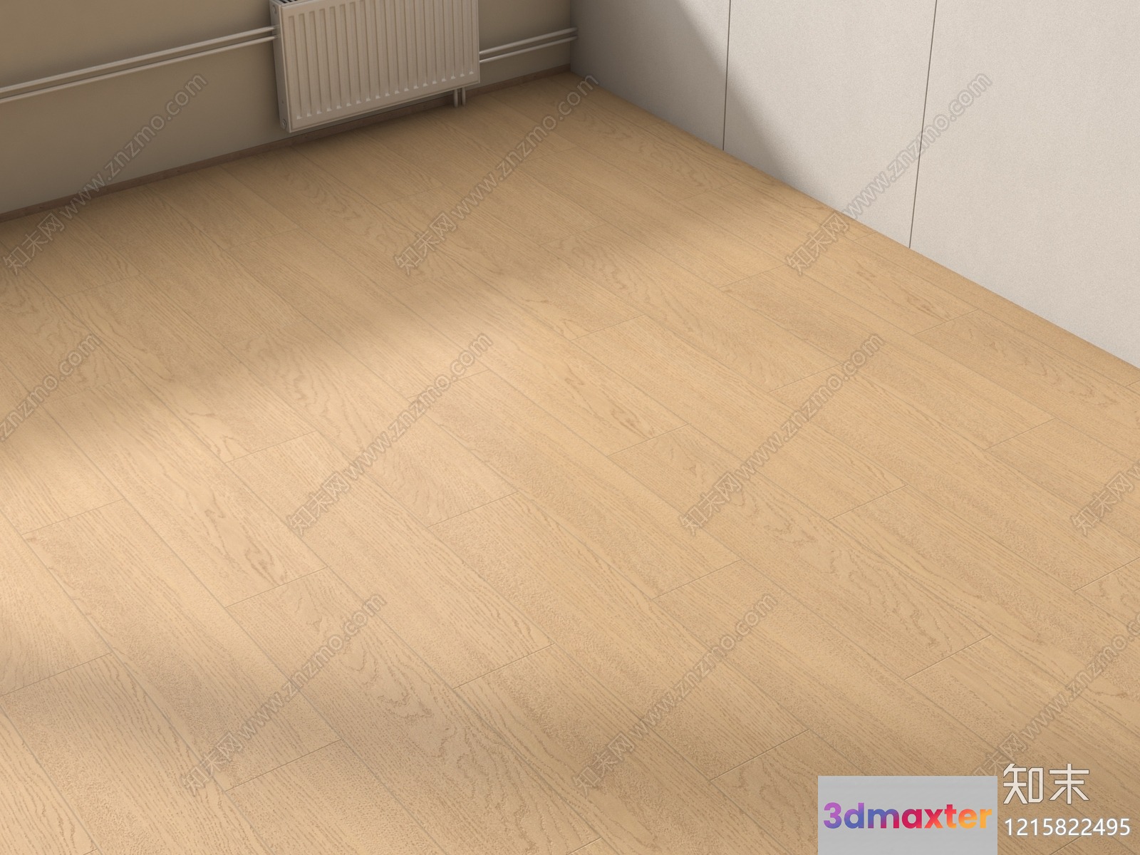 Wooden Floor 3D Model - 15105 - VRAY Render