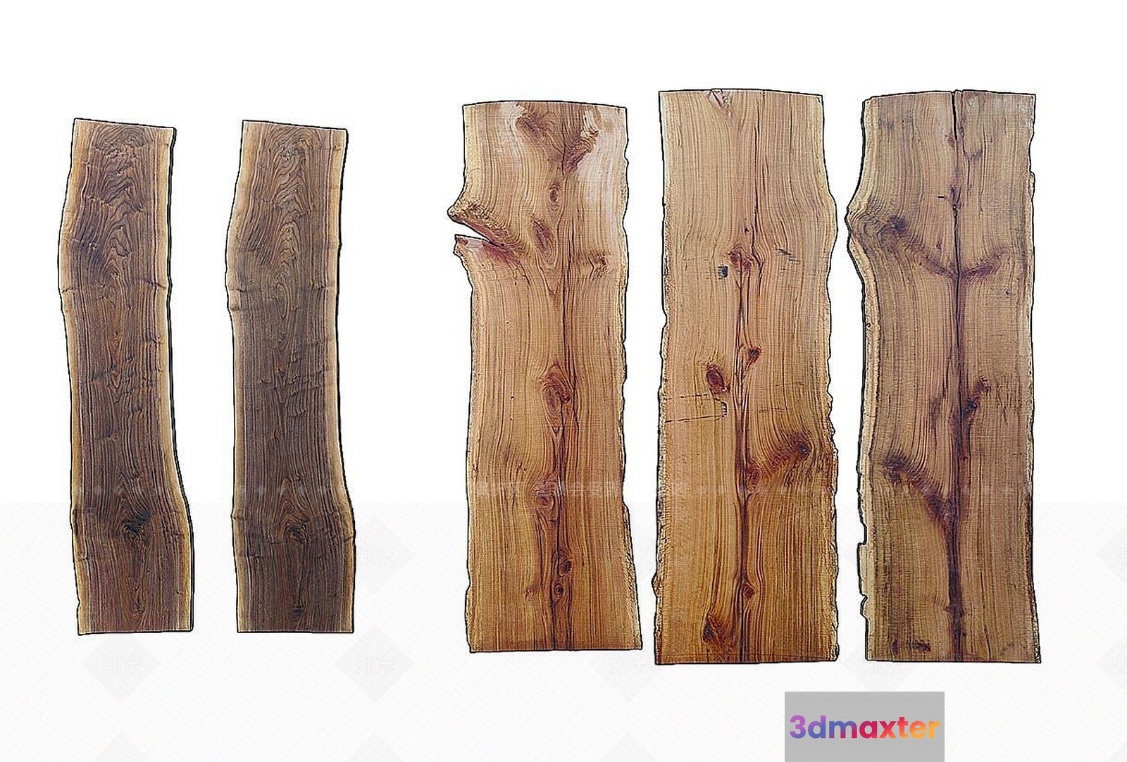 Wooden Planks 3D Model - 16029 - VRAY Render