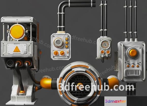 3D Free Hub.Com 3D Model - 18749 - VRAY Render