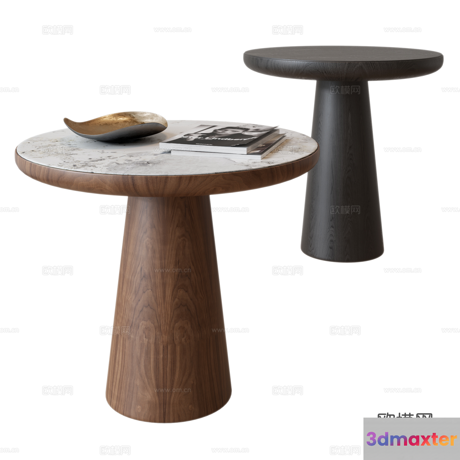 Modern Wooden Tables 3D Model - 20054 - VRAY Render