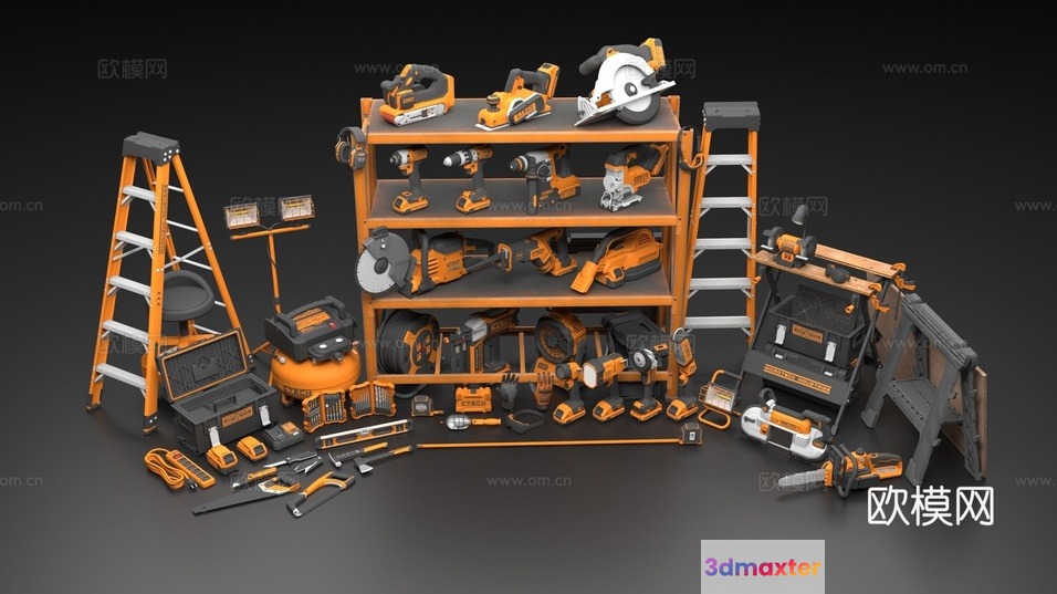 Power Tools 3D Model - 14659 - VRAY Render