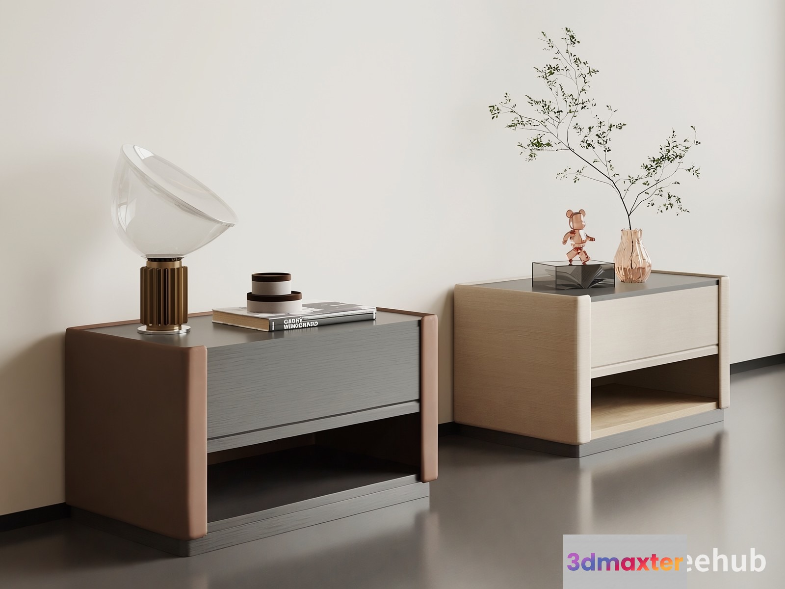 Modern Wooden Furniture 3D Model - 21969 - VRAY Render