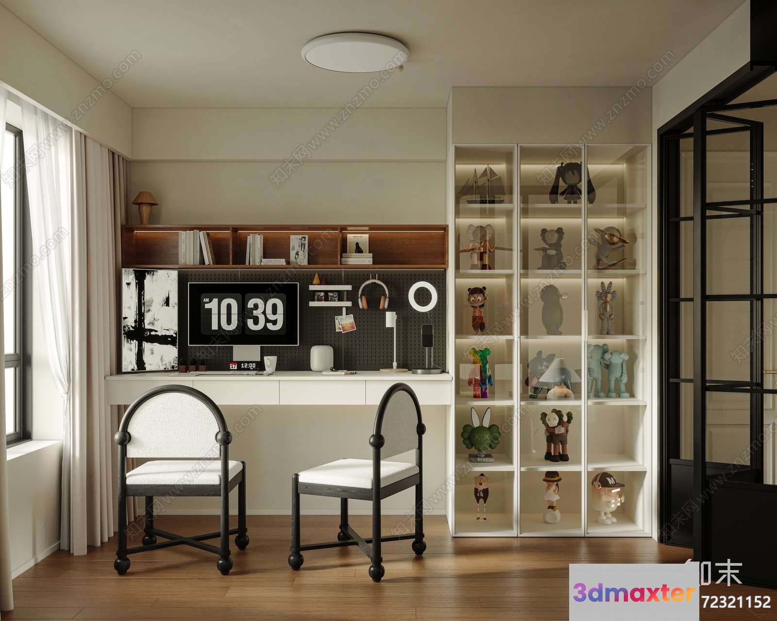 Modern Living Room 3D Model - 8863 - VRAY Render