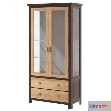 A Wooden Cabinet 3D Model - 10218 - CORONA Render
