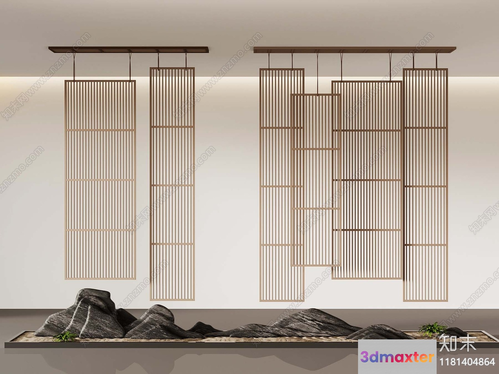 A Modern Minimalist Room With A Focus On Simplicity And Elegance 3D Model - 16735 - VRAY Render