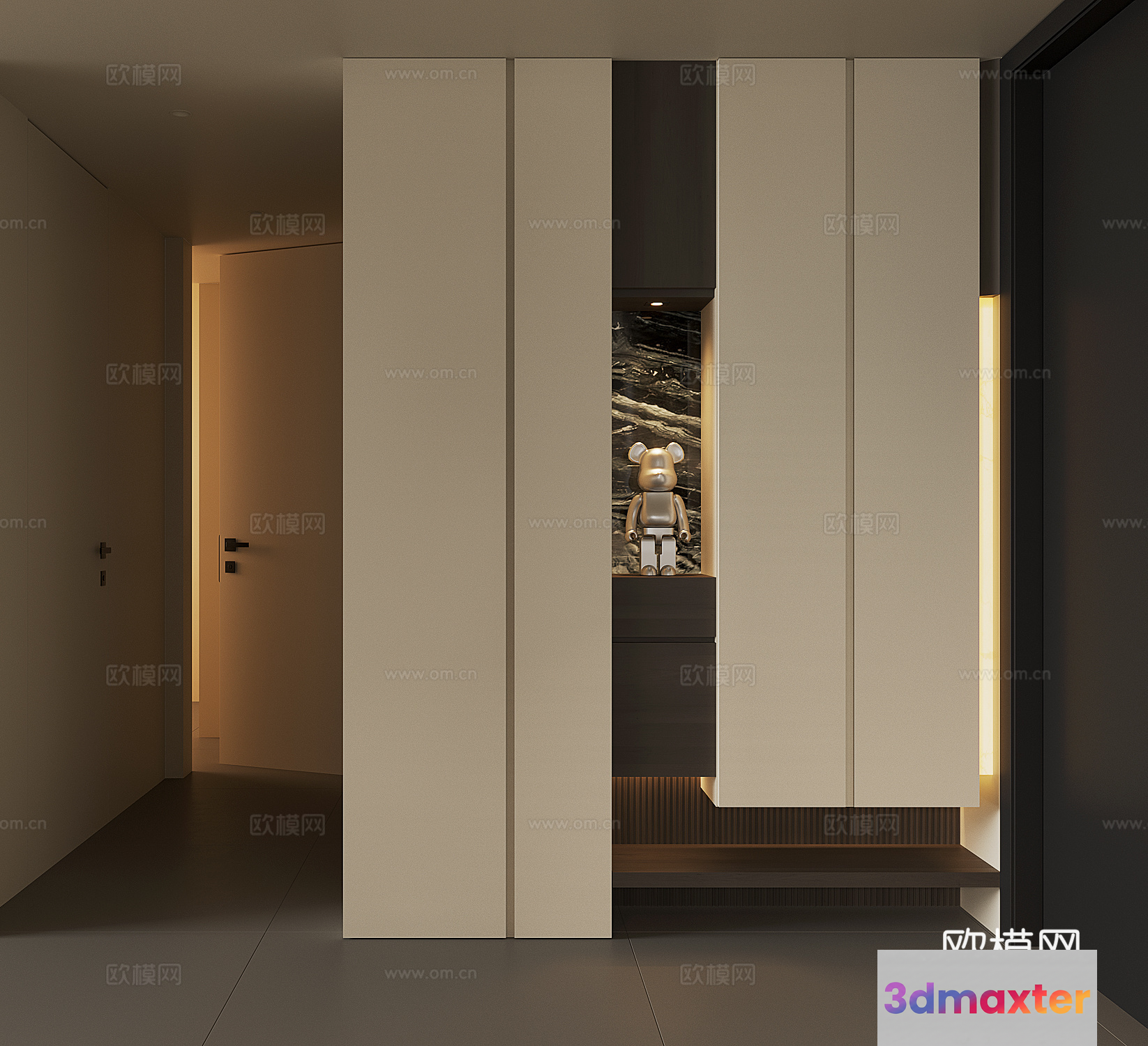 Modern Interior Design 3D Model - 20098 - VRAY Render