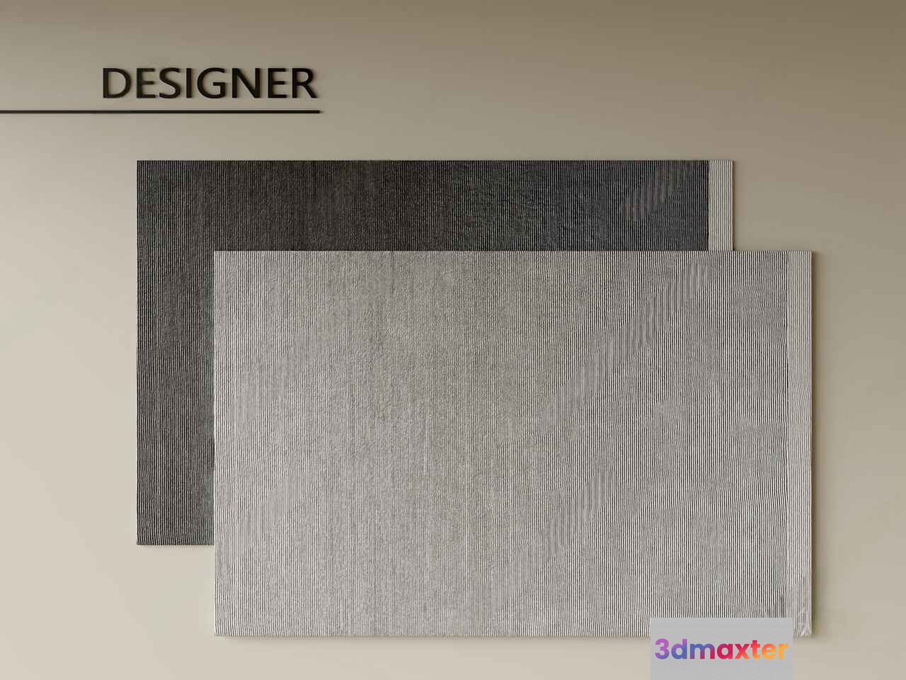 Modern Designer Sample Board 3D Model - 5911 - CORONA Render