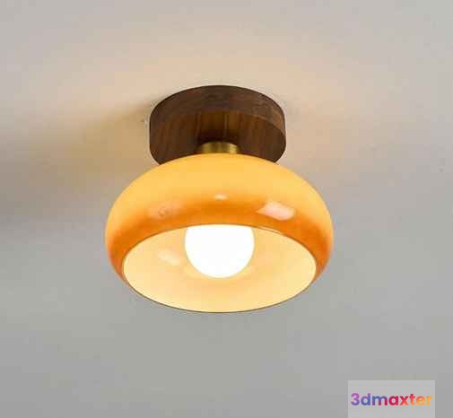 Gold Light Fixture 3D Model - 777 - CORONA Render
