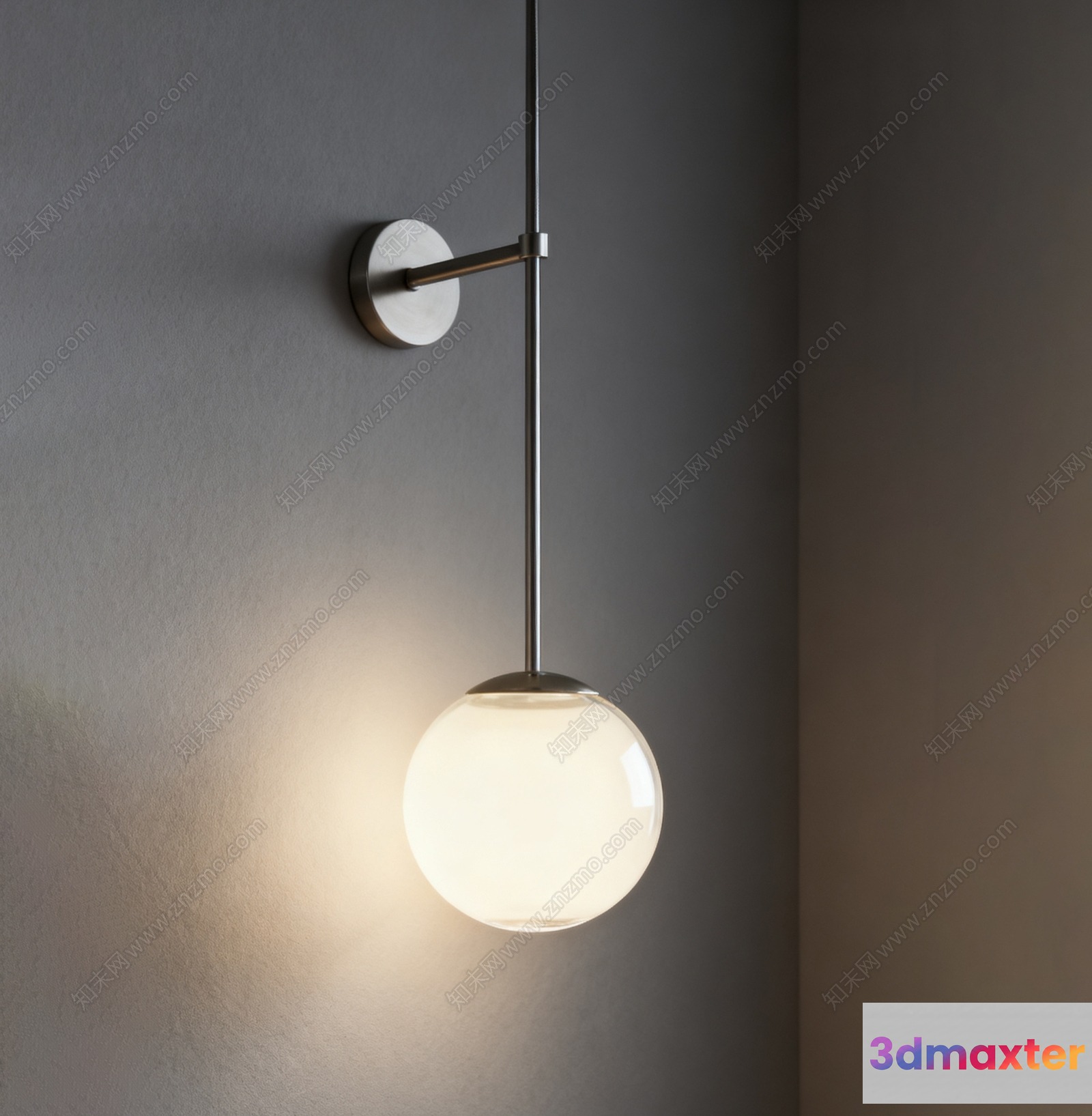 Modern Light Fixture 3D Model - 9659 - VRAY Render