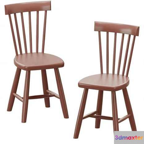 Wooden Dining Chairs 3D Model - 18202 - CORONA Render
