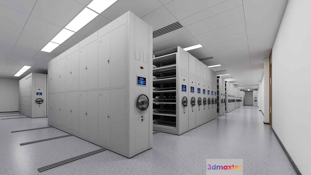 Large Storage Units 3D Model - 14536 - CORONA Render