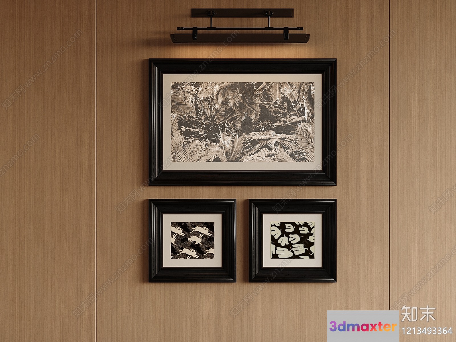 Modern Art Gallery 3D Model - 14764 - VRAY Render