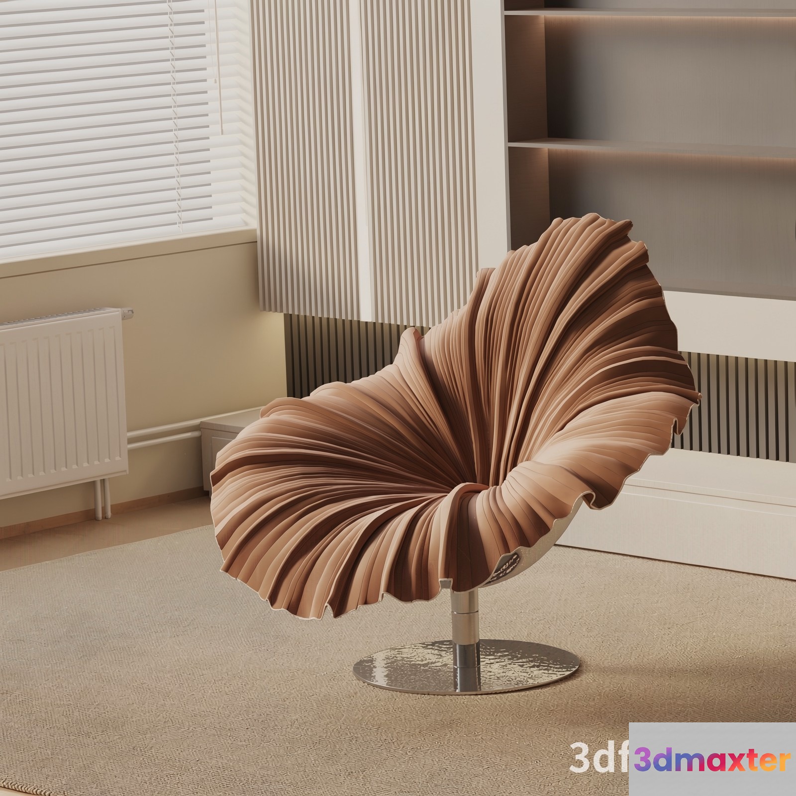 Modern Living Room 3D Model - 21484 - VRAY Render