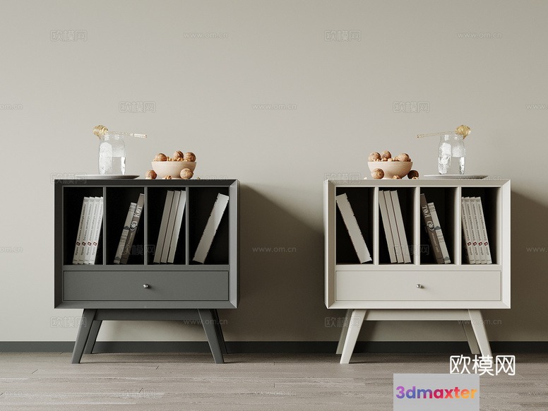 Mid-Century Modern Furniture 3D Model - 22148 - VRAY Render