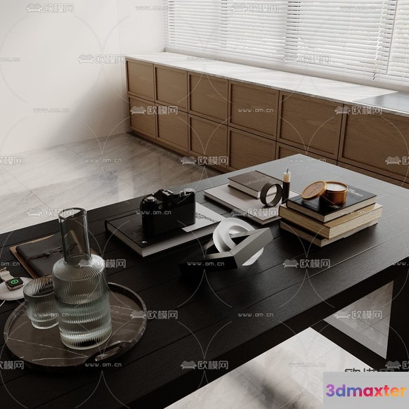 Modern Office Space 3D Model - 17025 - CORONA Render