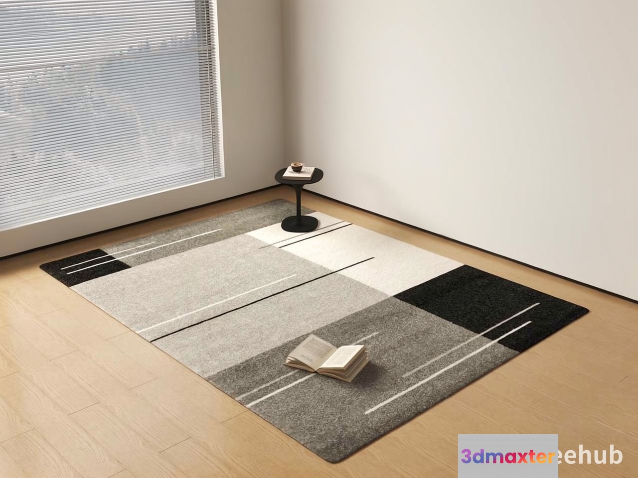Modern Living Room 3D Model - 21616 - VRAY Render