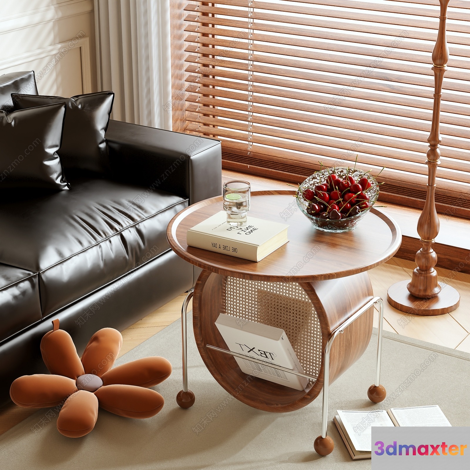 Modern Living Room 3D Model - 9684 - VRAY Render