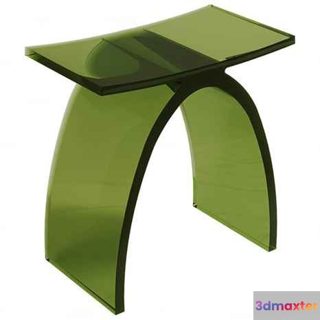 Modern Green Table 3D Model - 8235 - CORONA Render