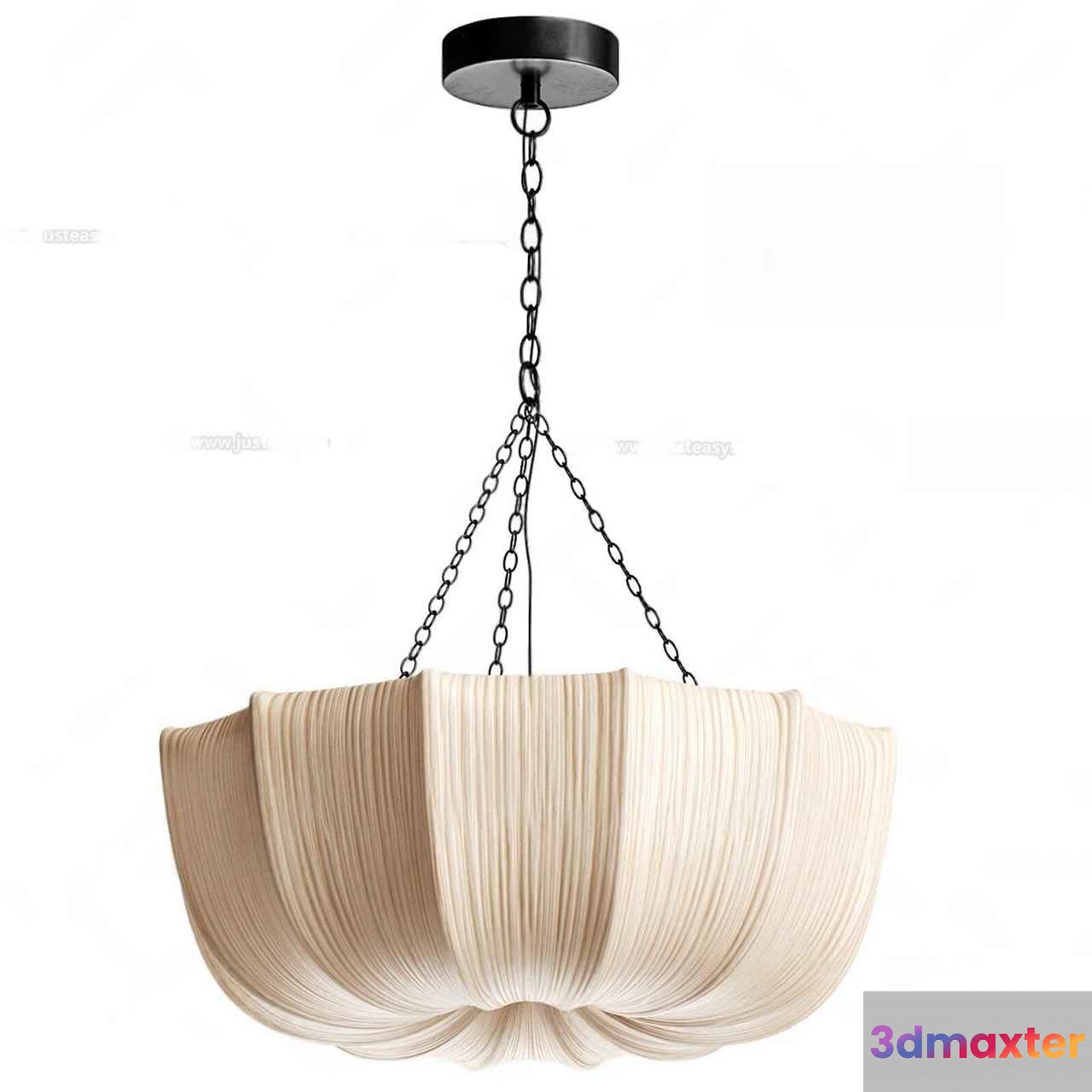 Gold Light Fixture 3D Model - 2075 - CORONA Render