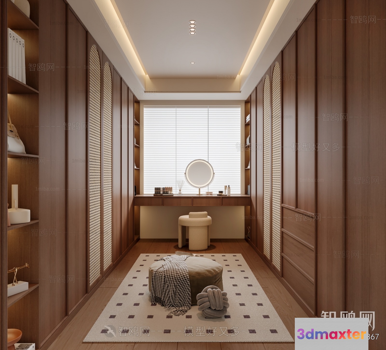 Cozy Home Interior 3D Model - 3717 - VRAY Render