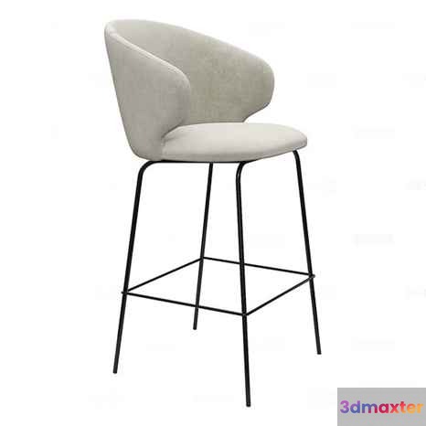 Modern Bar Stool 3D Model - 23719 - VRAY Render
