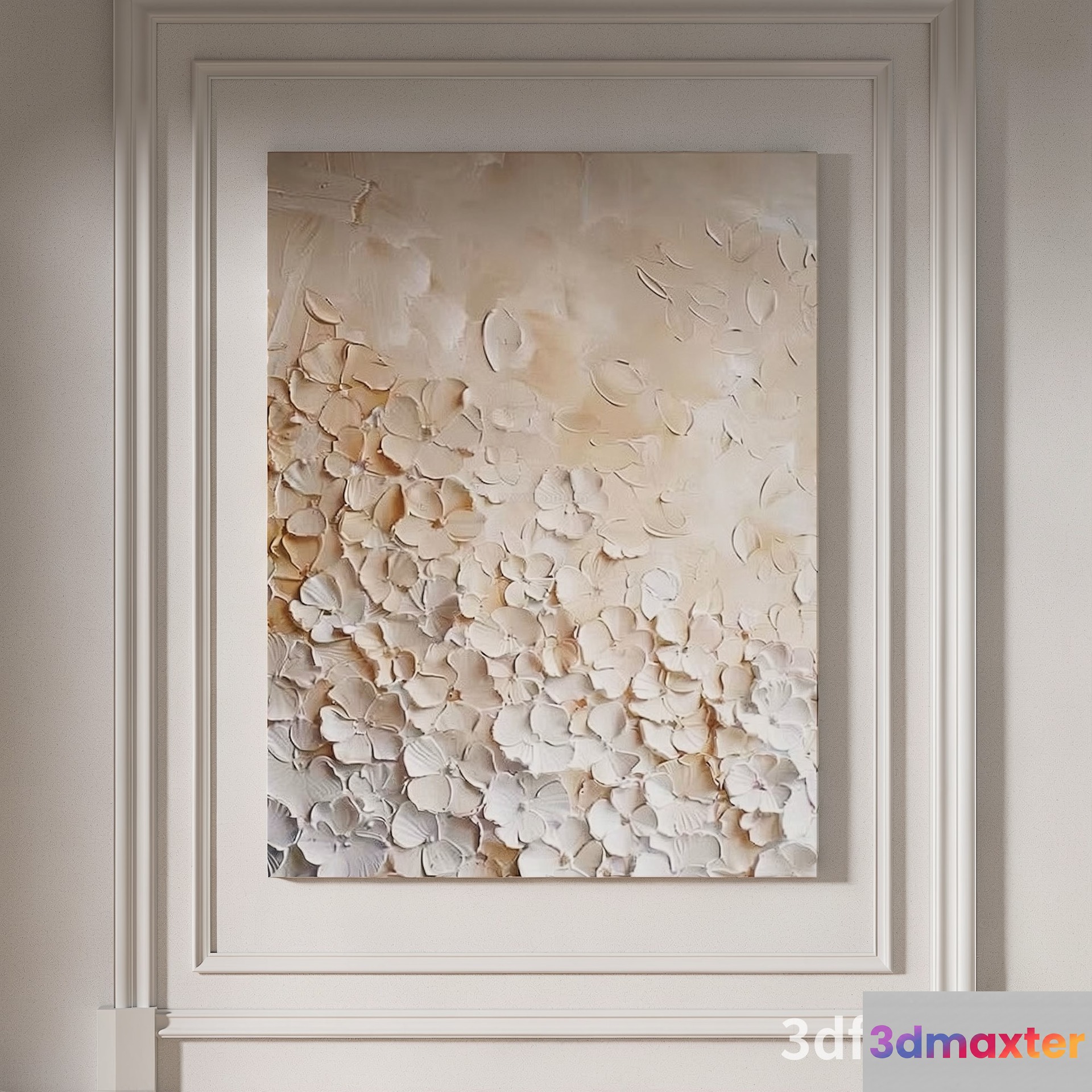 Abstract Art Piece 3D Model - 23331 - VRAY Render