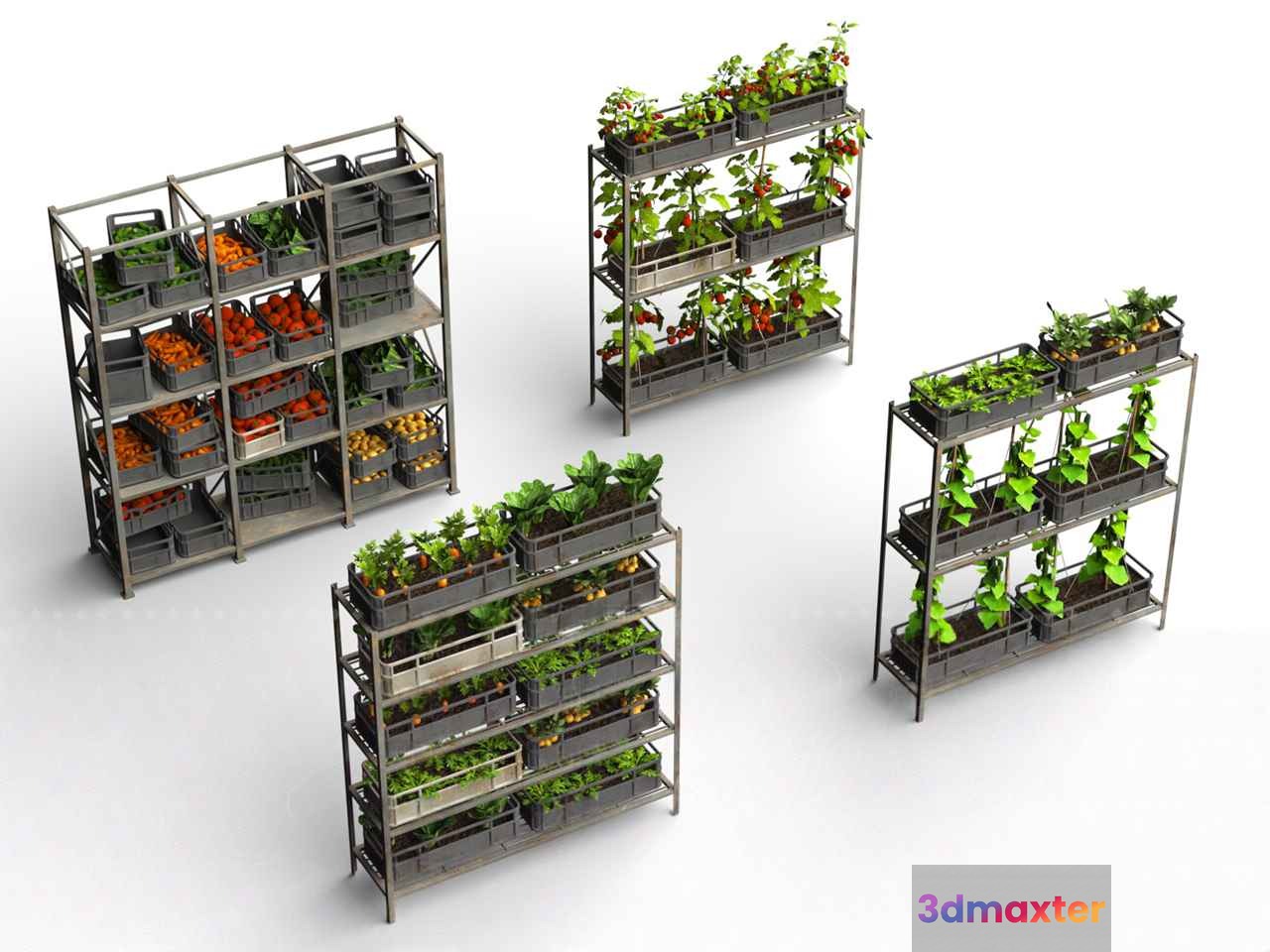 Vertical Garden 3D Model - 5488 - VRAY Render