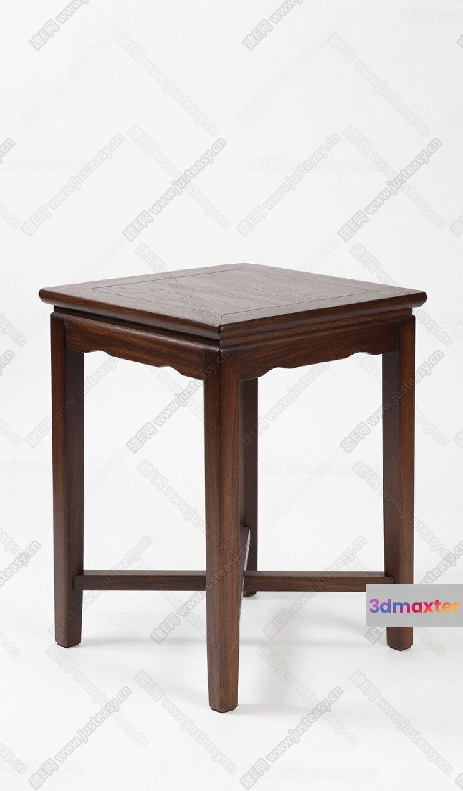 A Wooden Table 3D Model - 8520 - VRAY Render