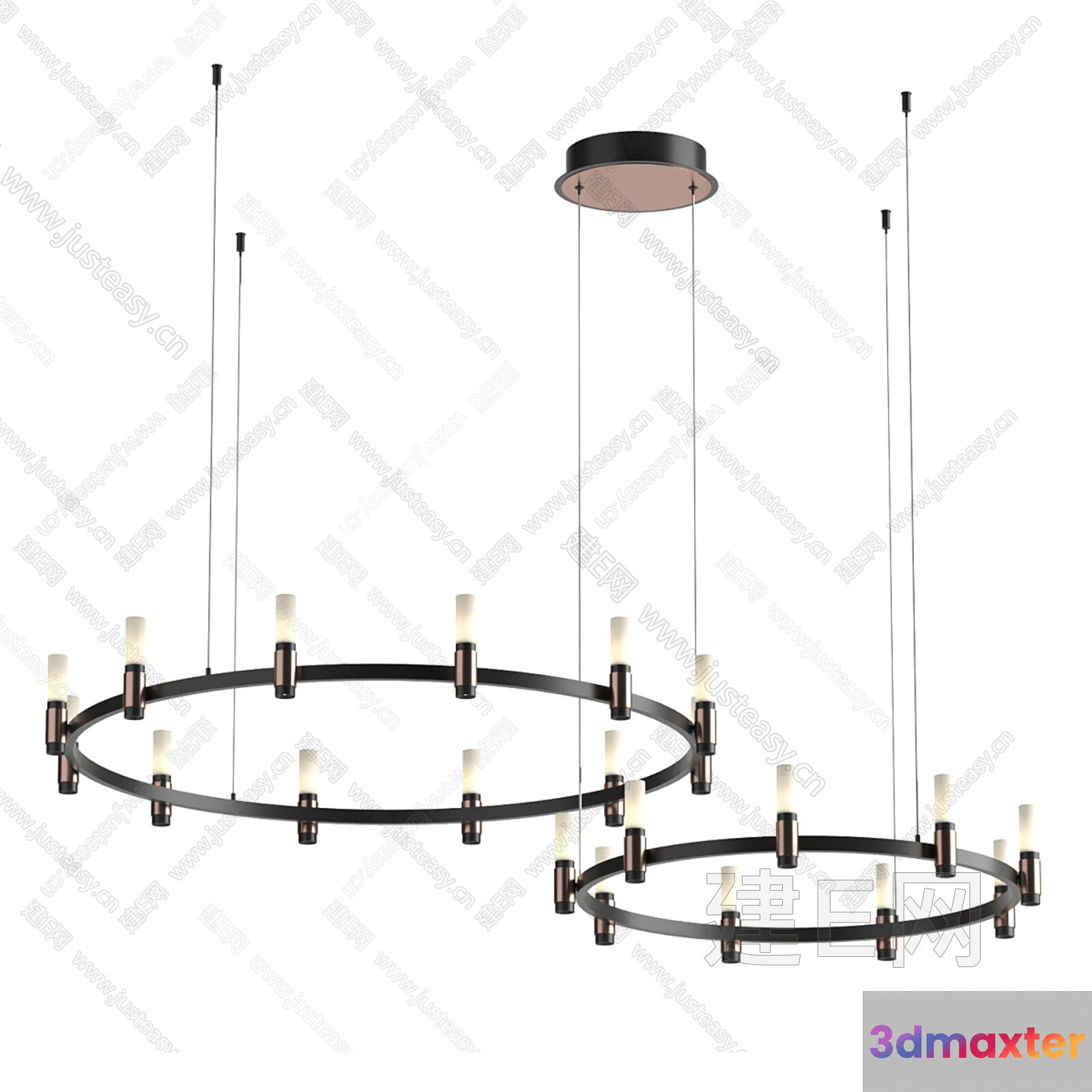 Modern Light Fixture 3D Model - 2704 - VRAY Render