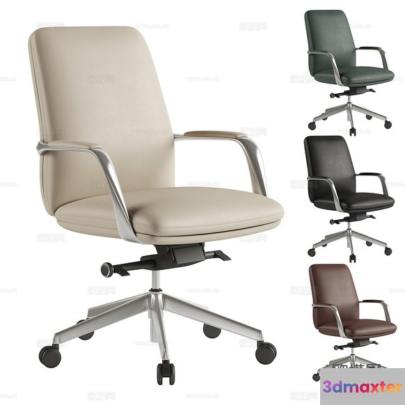 Modern Office Chairs 3D Model - 12364 - CORONA Render