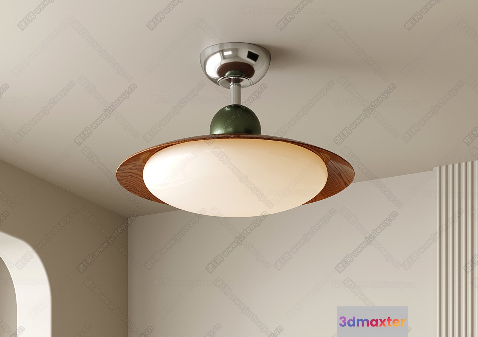 Modern Light Fixture 3D Model - 1486 - VRAY Render