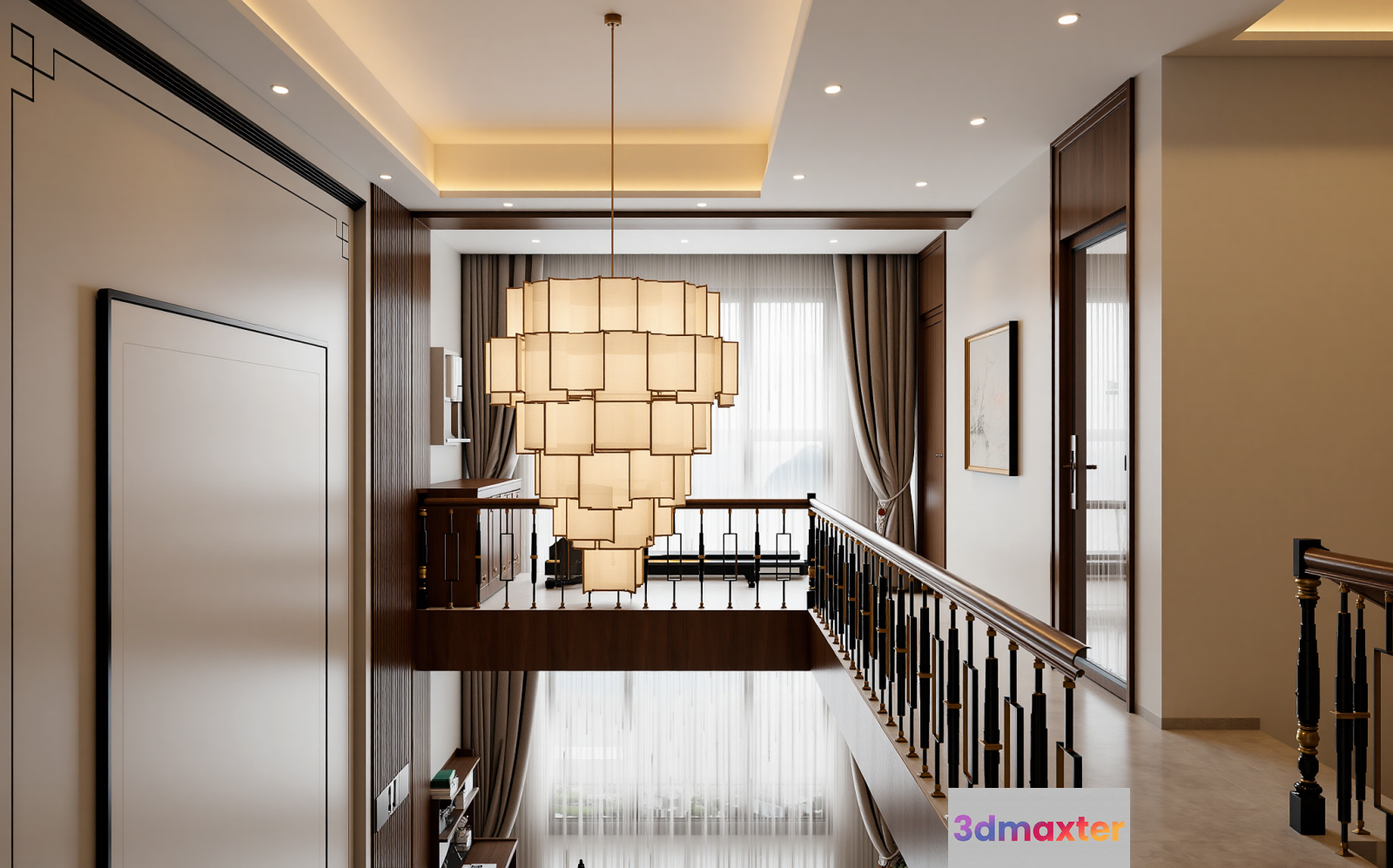 Modern Light Fixture 3D Model - 16427 - VRAY Render
