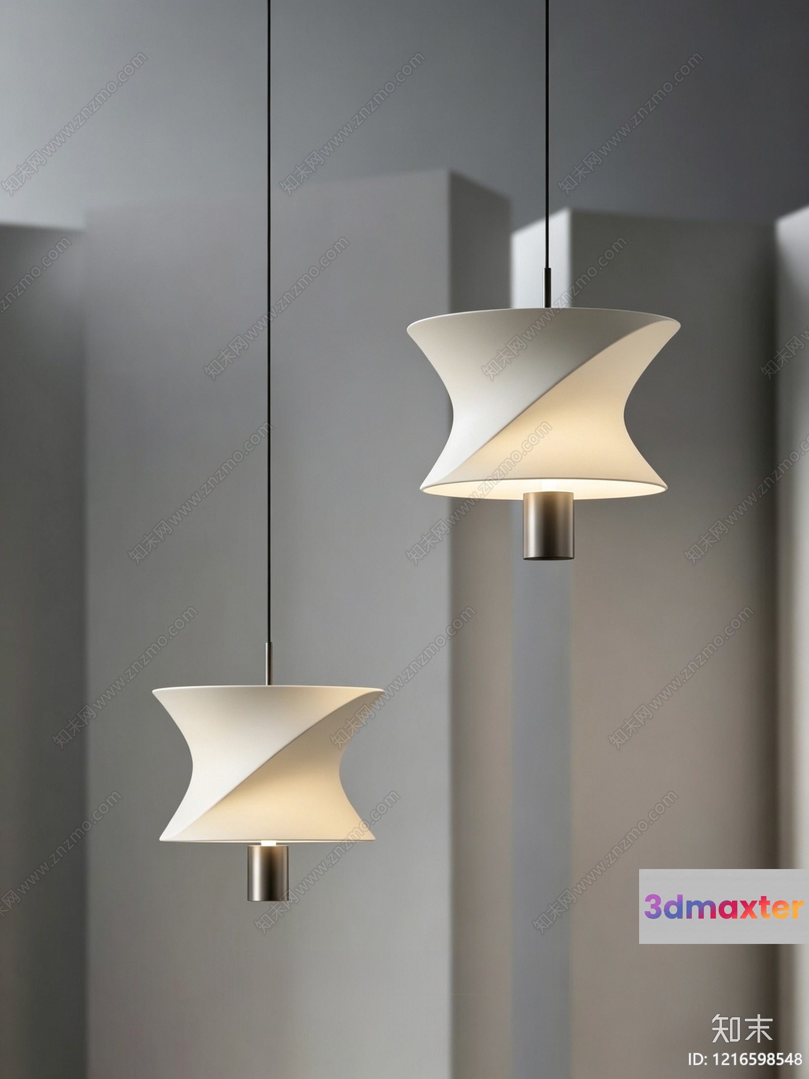 Modern Light Fixtures 3D Model - 15528 - VRAY Render