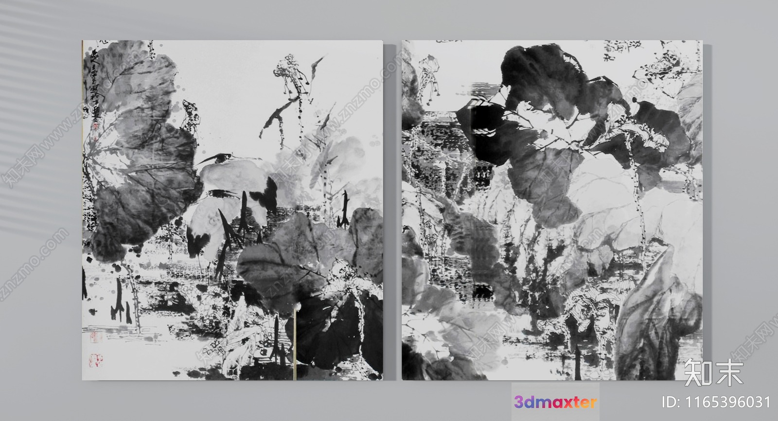 Abstract Art Piece 3D Model - 8783 - VRAY Render