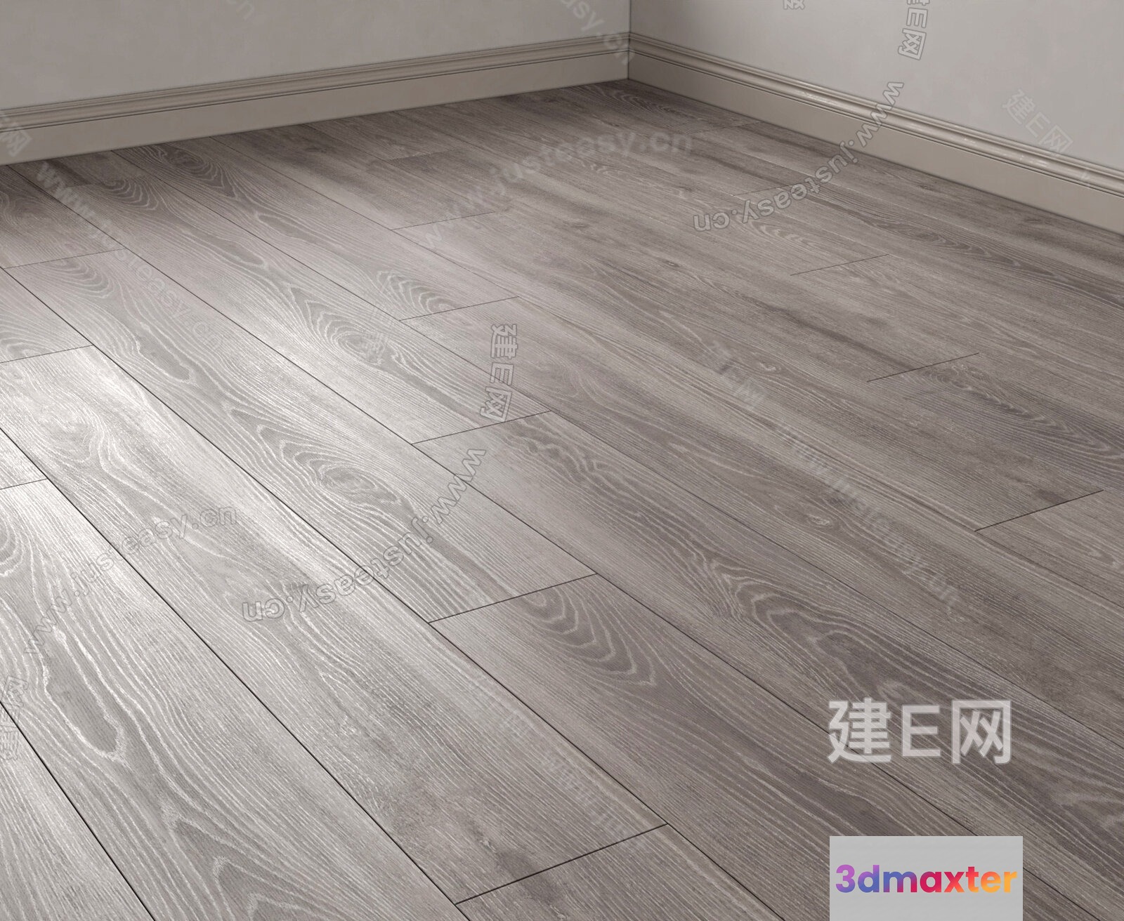 Wooden Floor 3D Model - 7098 - VRAY Render
