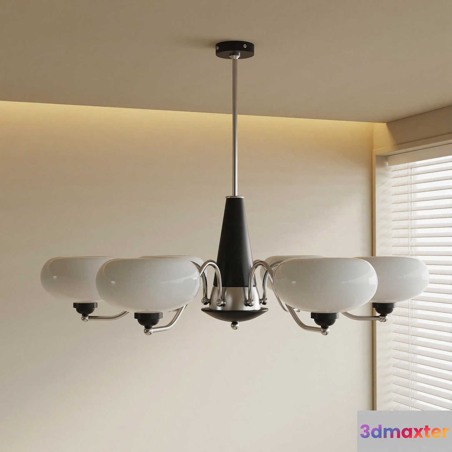 Modern Light Fixture 3D Model - 2979 - VRAY Render