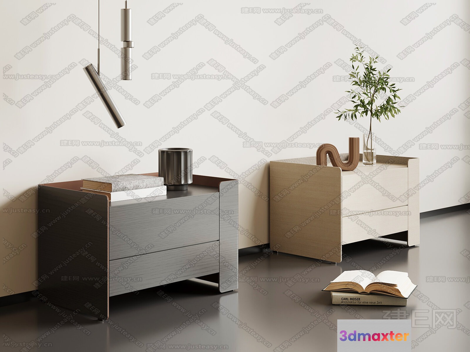Modern Furniture Set 3D Model - 16921 - VRAY Render