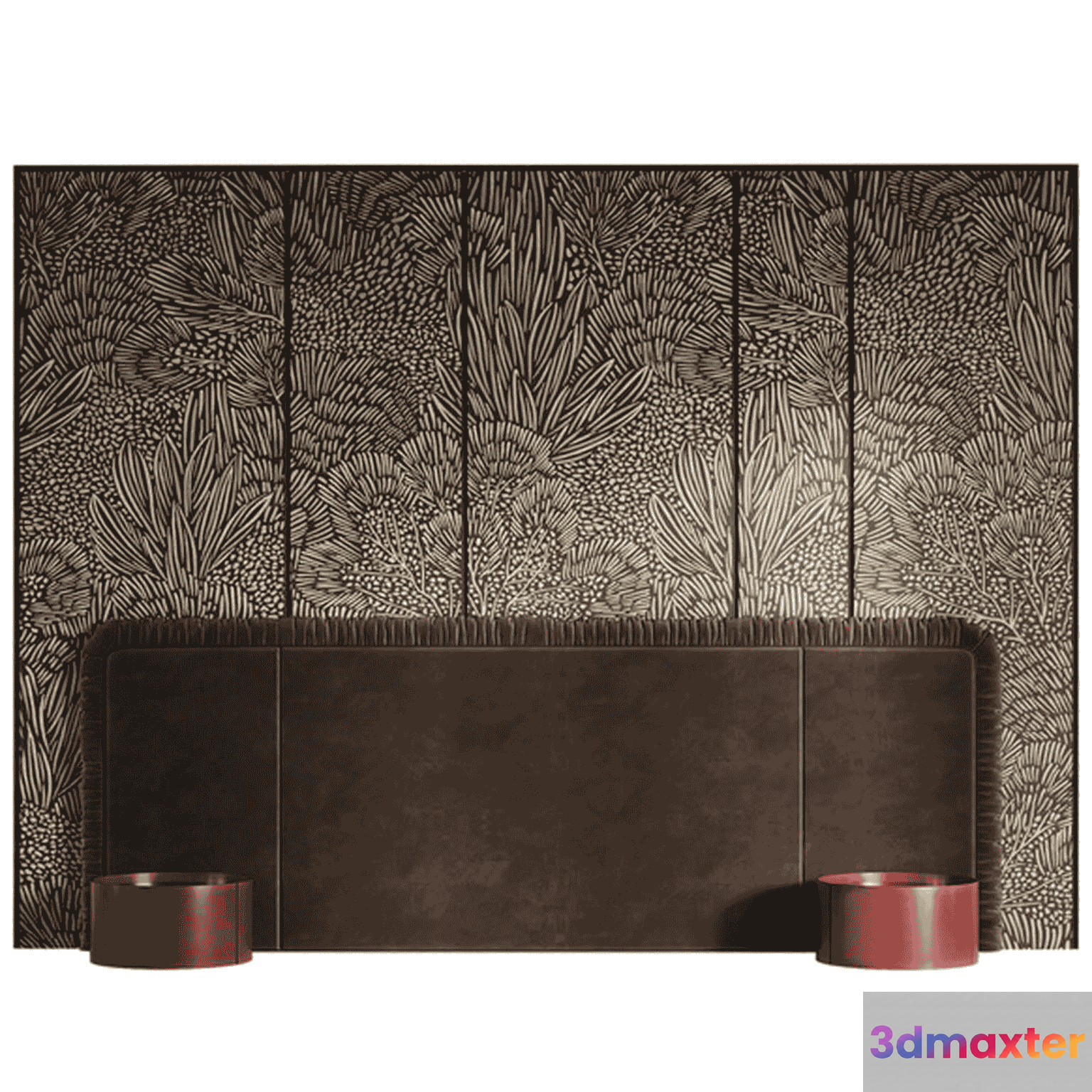 Modern Headboard Design 3D Model - 15826 - CORONA Render