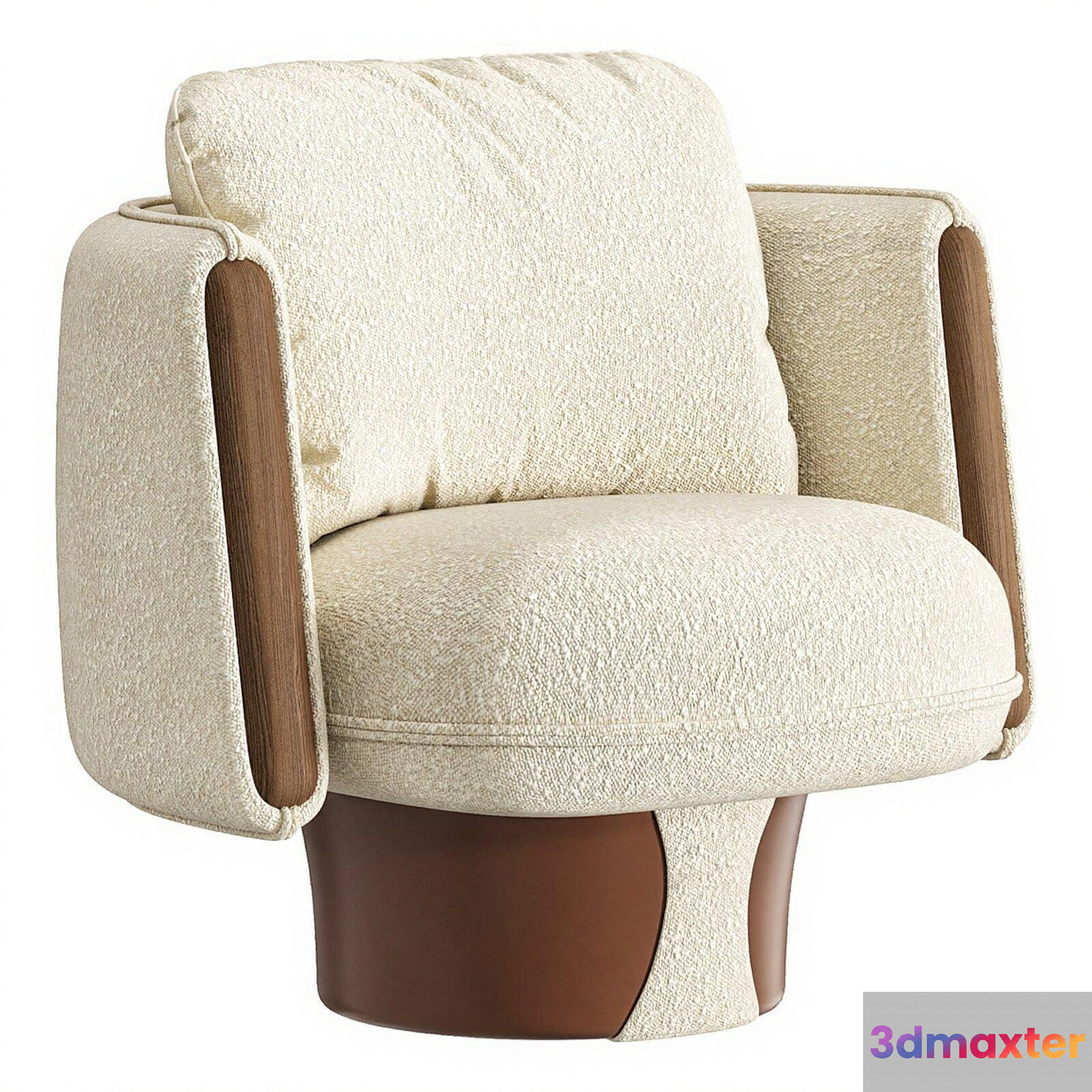 Modern Armchair 3D Model - 10219 - CORONA Render