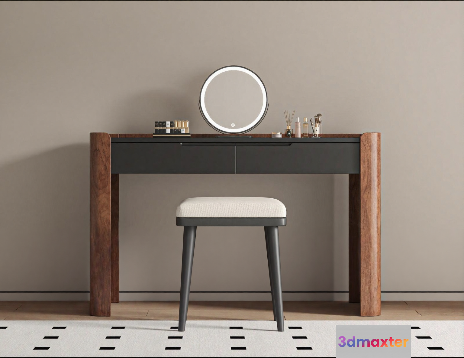 Modern Vanity Table 3D Model - 14843 - VRAY Render