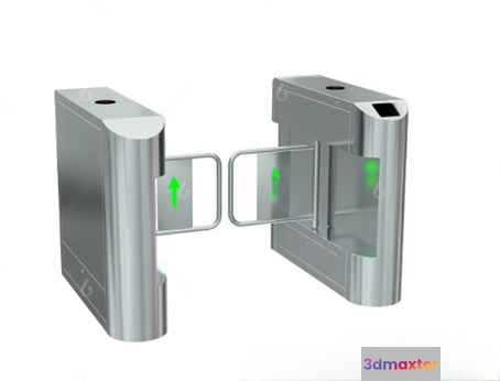 Metal Door Handle 3D Model - 17963 - VRAY Render
