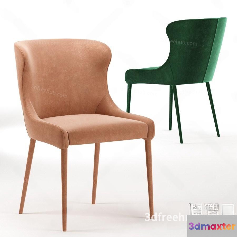 Modern Chair 3D Model - 22937 - VRAY Render