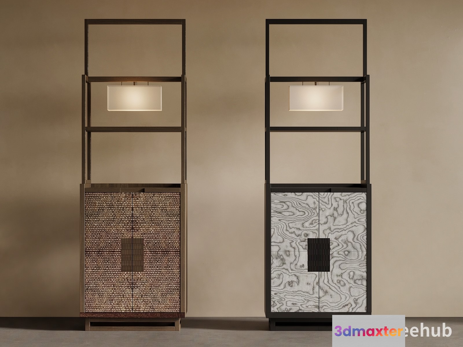Modern Tall Cabinets 3D Model - 21851 - VRAY Render