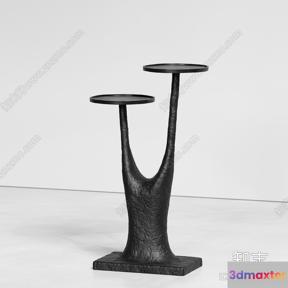 Modern Side Table 3D Model - 3285 - VRAY Render