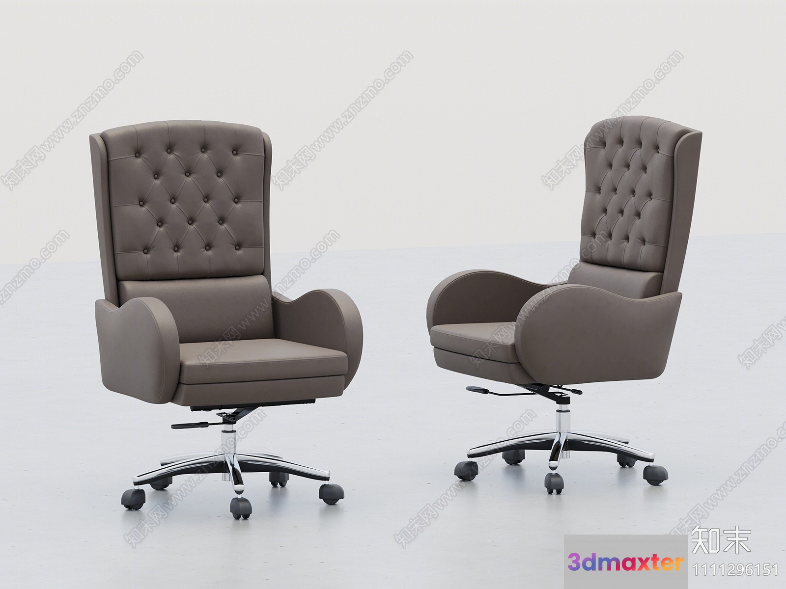 Office Chairs 3D Model - 19723 - CORONA Render