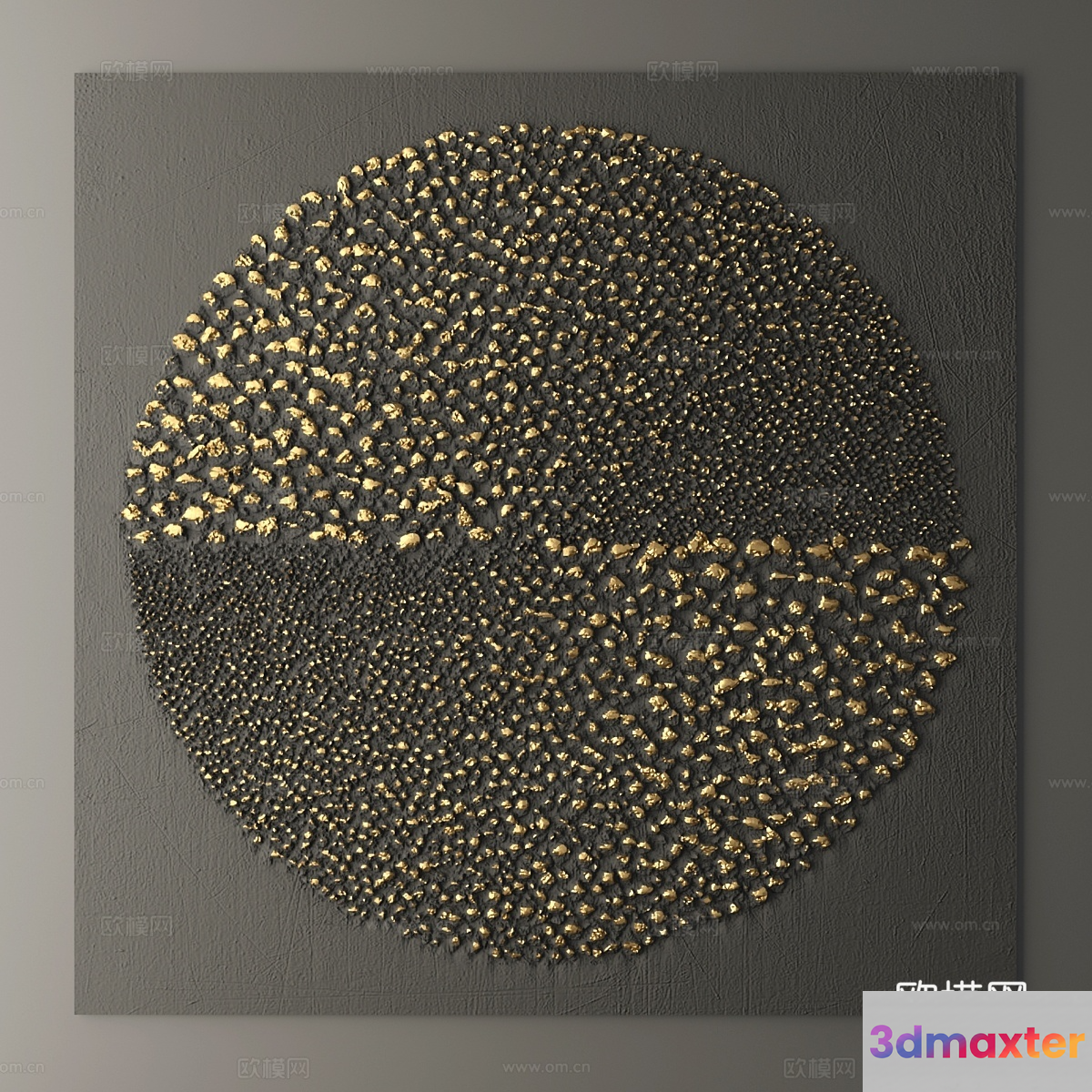 Abstract Art Piece 3D Model - 14940 - VRAY Render
