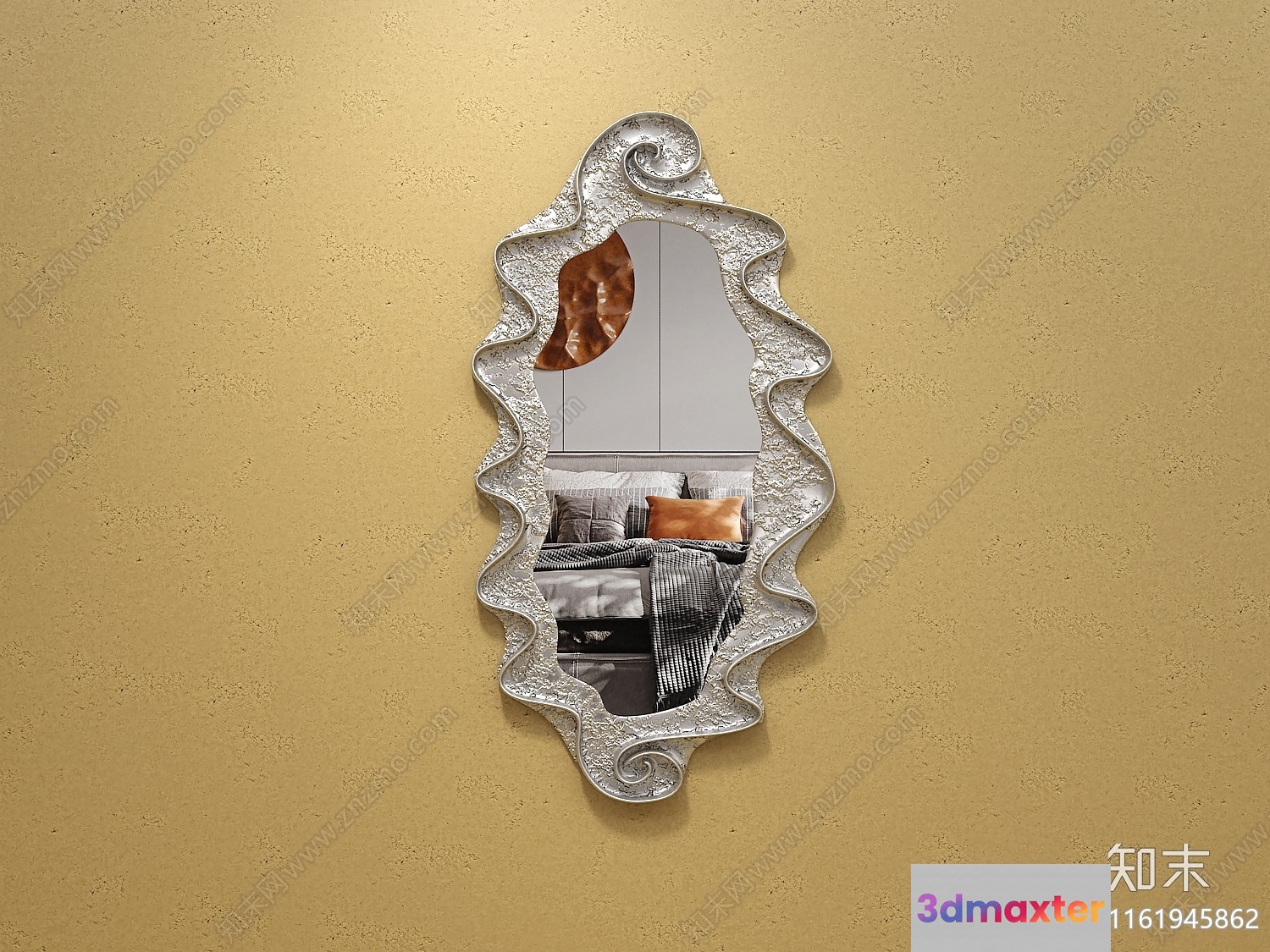 Cozy Bedroom 3D Model - 21430 - VRAY Render