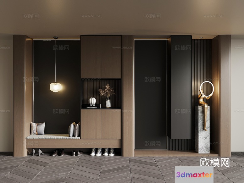 Modern Interior Design 3D Model - 3410 - VRAY Render